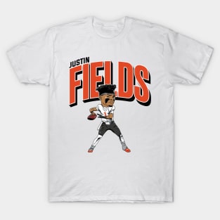 Justin Fields Caricature T-Shirt